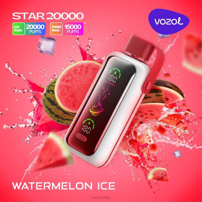 VOZOL Santiago - hielo de sandia VOZOL STAR 20000 8TFN3