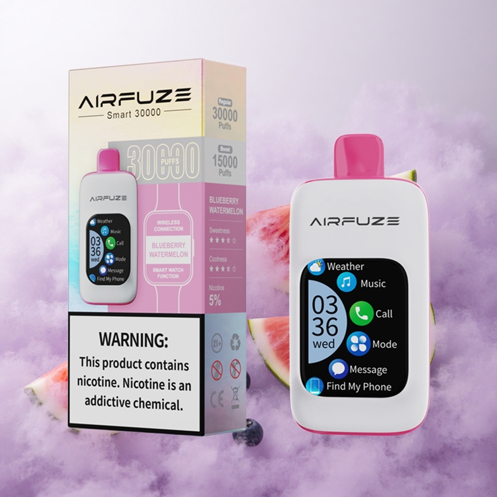 Arándano Sandía AirFuze Smart 30000 Puffs 5% Nicotina Chile wholesale