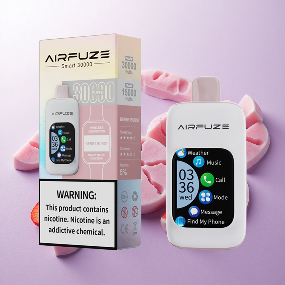 Explosión de Bayas AirFuze Smart 30000 Puffs con Pantalla Táctil Chile wholesale