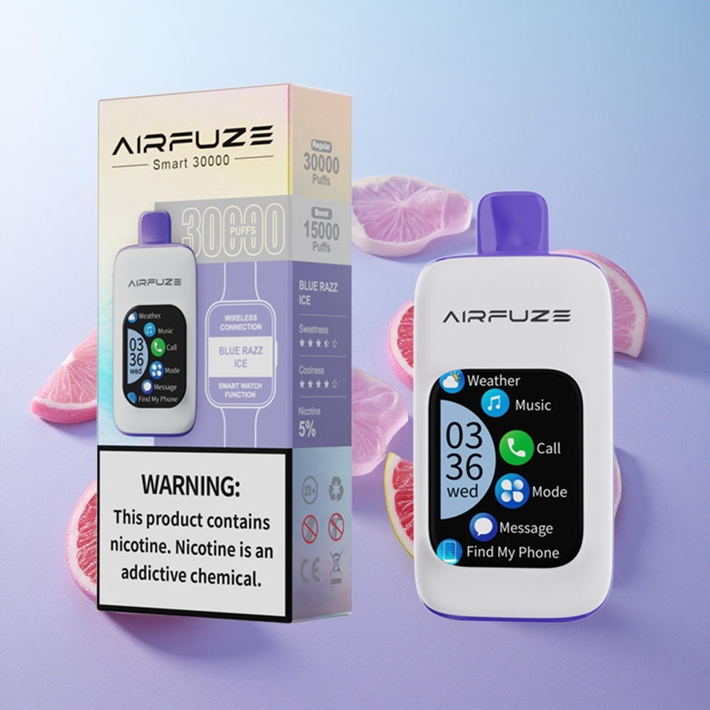 Frambuesa Azul Helada AirFuze Smart 30000 Puffs Tipo-C Chile wholesale