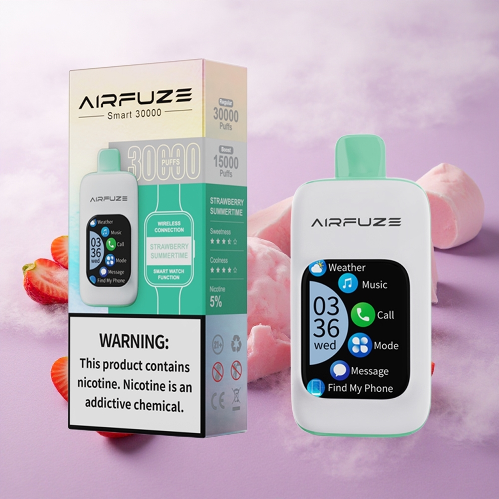 Fresa Verano AirFuze Smart 30000 Puffs Pantalla Táctil Chile wholesale