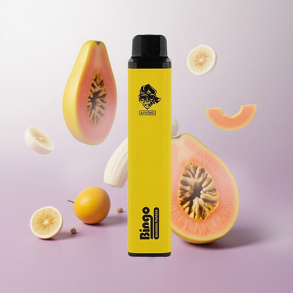 Plátano Papaya Aivono Aim Bingo 4000 Puffs 10 mL Chile wholesale