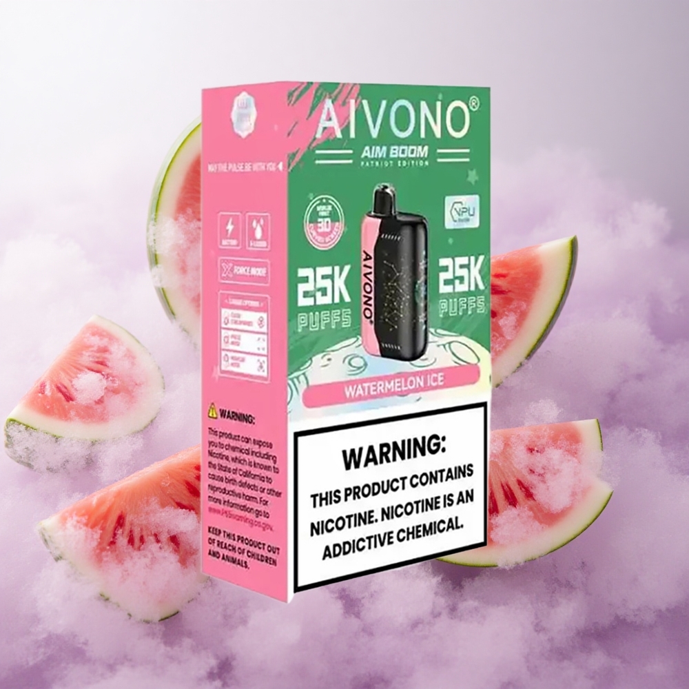 Sandía Helada Aivono Aim Boom 25000 Puffs 28ml Capacidad de E-Líquido Chile wholesale