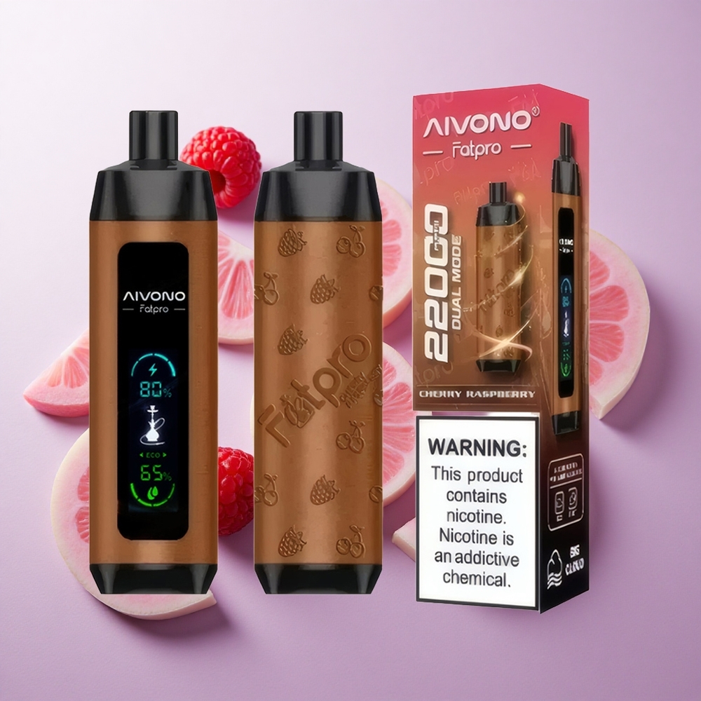 Cereza Frambuesa Aivono Aim Fatpro 22000 Puffs 28ml E-líquido Chile wholesale