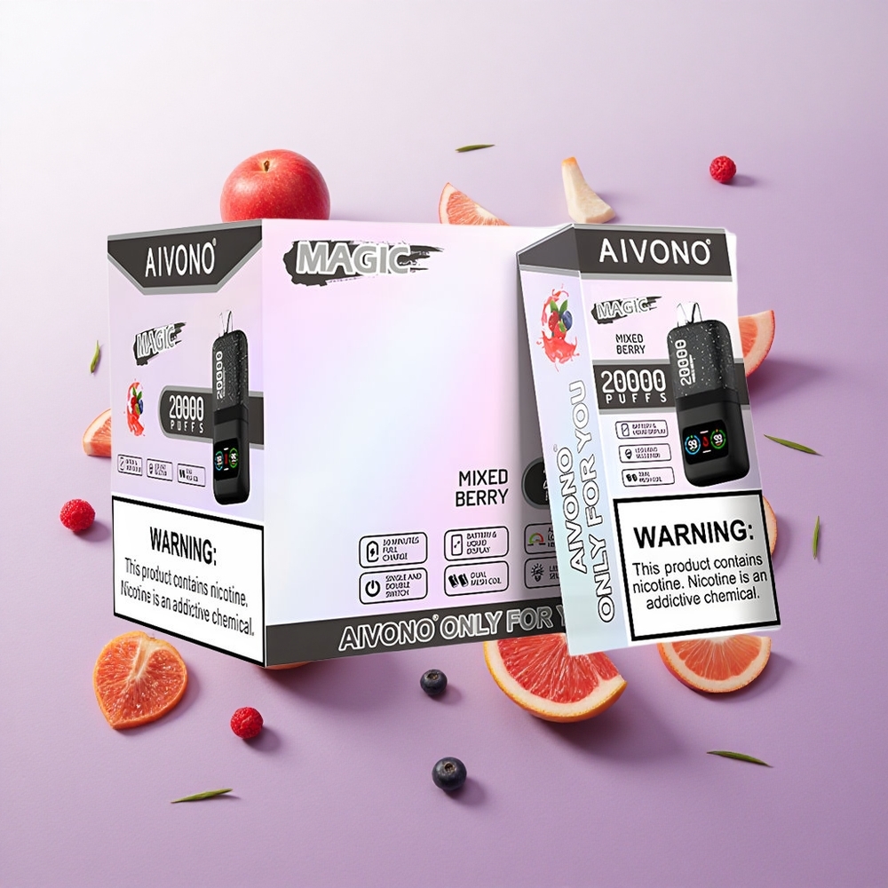 Frutos Mixtos Aivono Aim Magic 20000 Puffs Pantalla LCD Chile wholesale