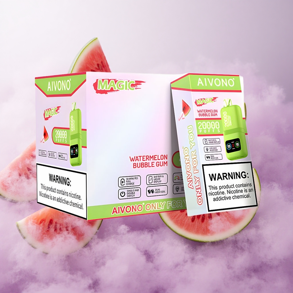 Sandía Chicle Aivono Aim Magic 20000 Puffs Batería Recargable Chile wholesale