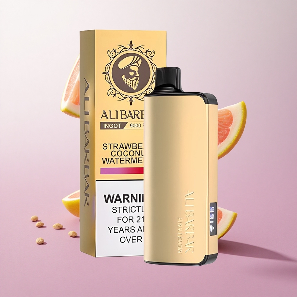 Limón Rosa Alibarbar Ingot 9000 Puffs 22ml Chile wholesale