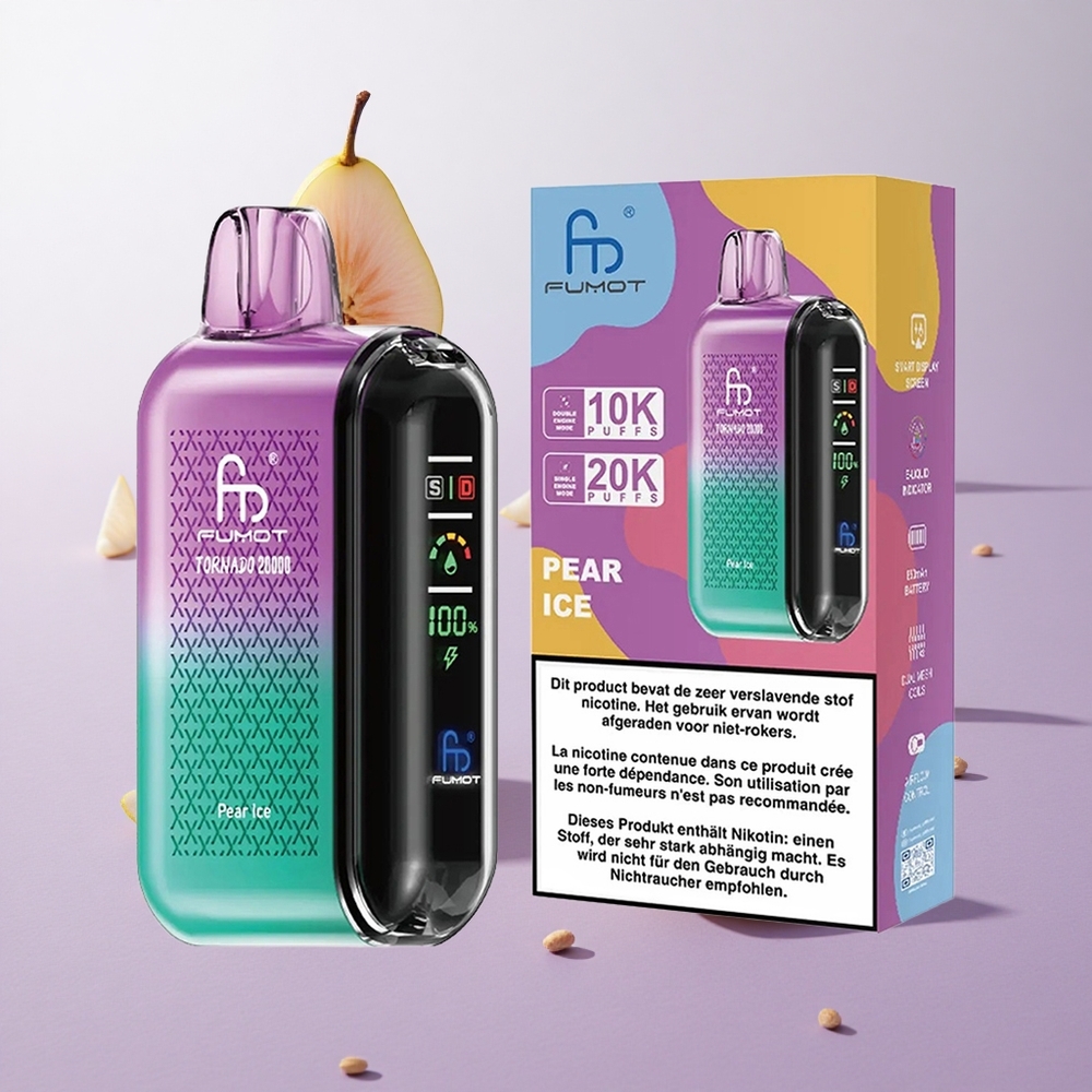 Pera Hielo Fumot Tornado 20000 Puffs Dual Malla Chile wholesale