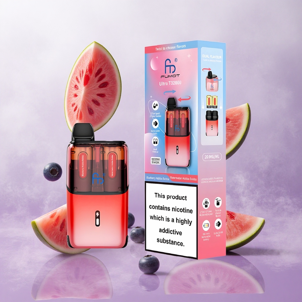 Arándano Hubba Bubba - Sandía Hubba Bubba Fumot Ultra T32000 32000 Puffs Chile wholesale