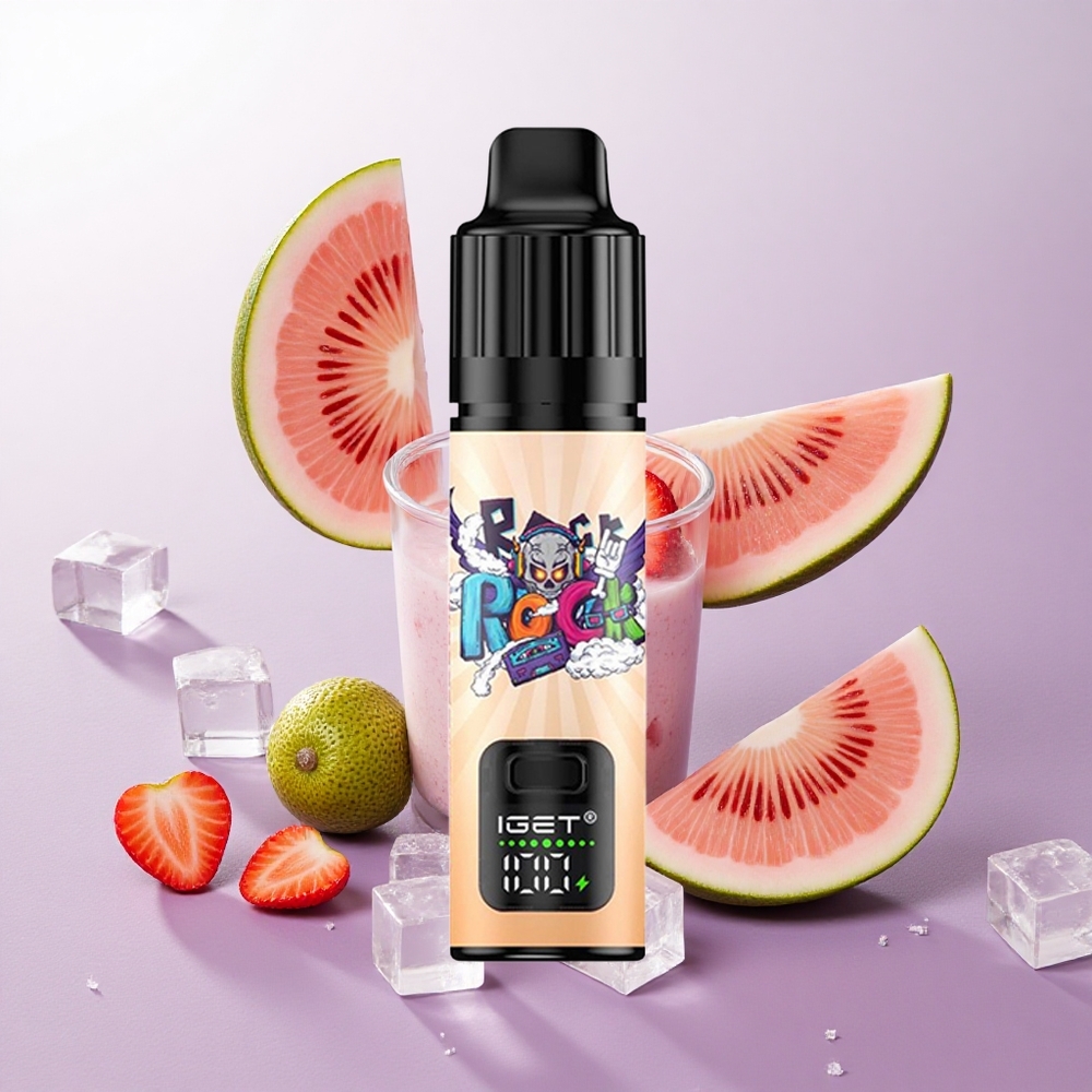 Fresa Kiwi Hielo IGET BAR PLUS S3 POD 10000 Puffs Chile wholesale