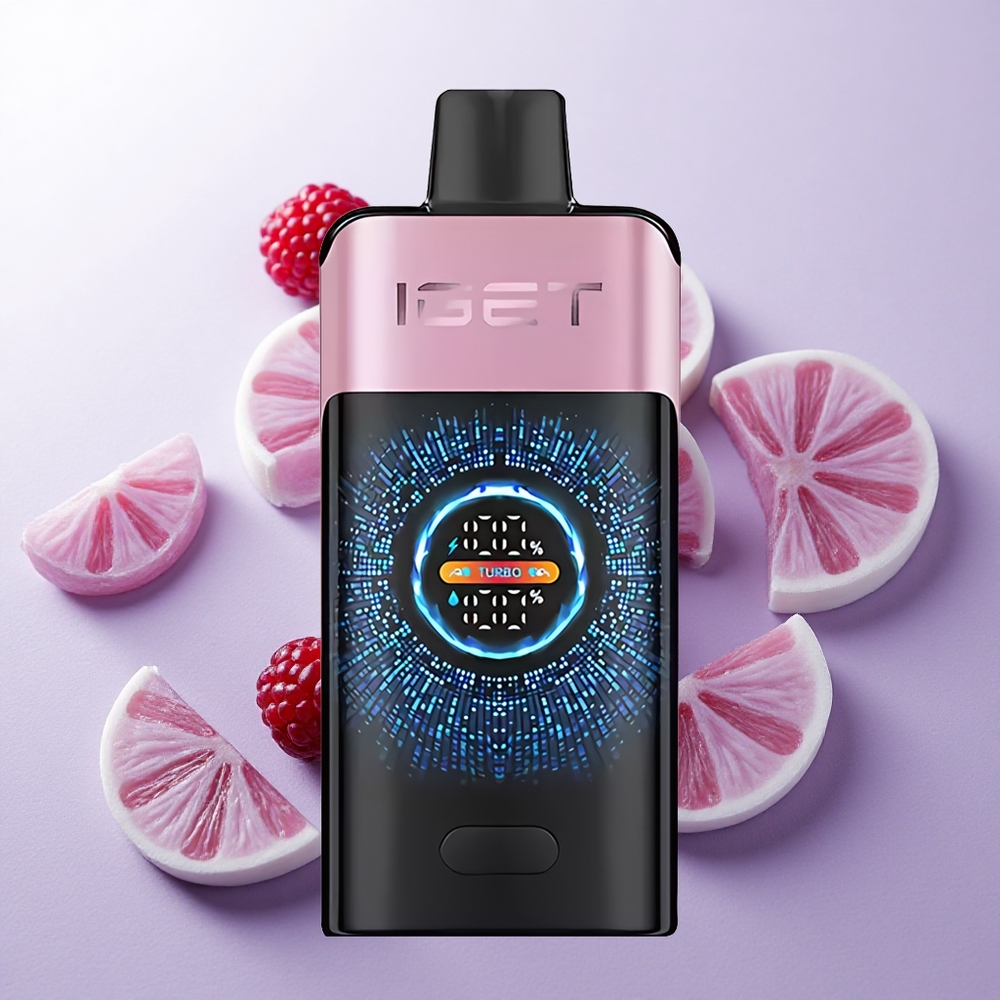 Mora Helada IGET ONE 12000 Puffs Pantalla Grande Curva Chile wholesale