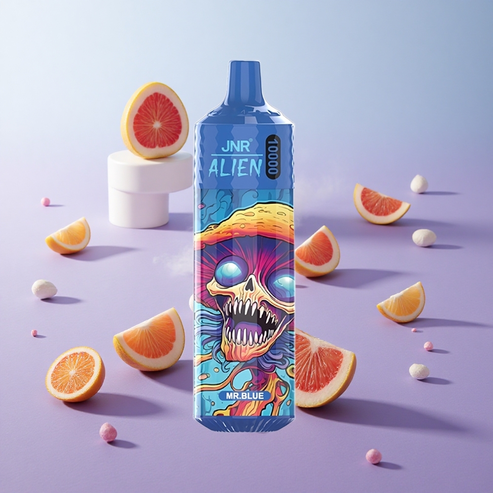 Azul Señor JNR Alien 10000 Puffs Tipo-C Carga Rápida Chile wholesale
