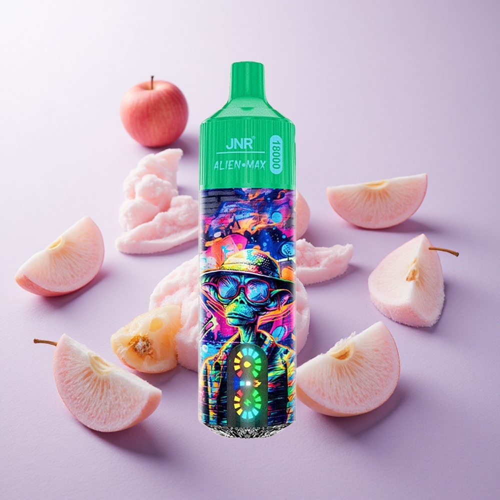 Manzana Helada JNR Alien Max 18000 Puffs Pantalla LED Inteligente Chile wholesale