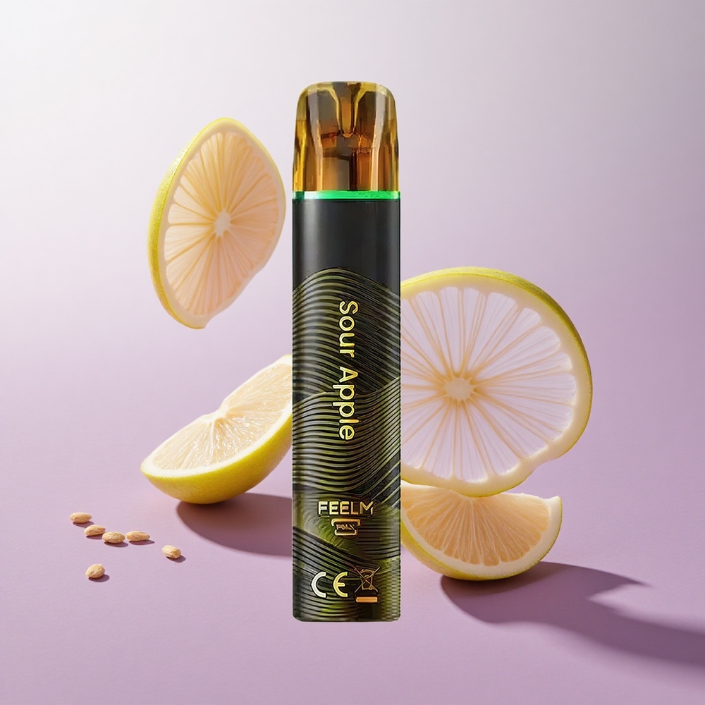 Manzana Ácida JNR Black&Golden 800 Puffs Sin Carga Chile wholesale