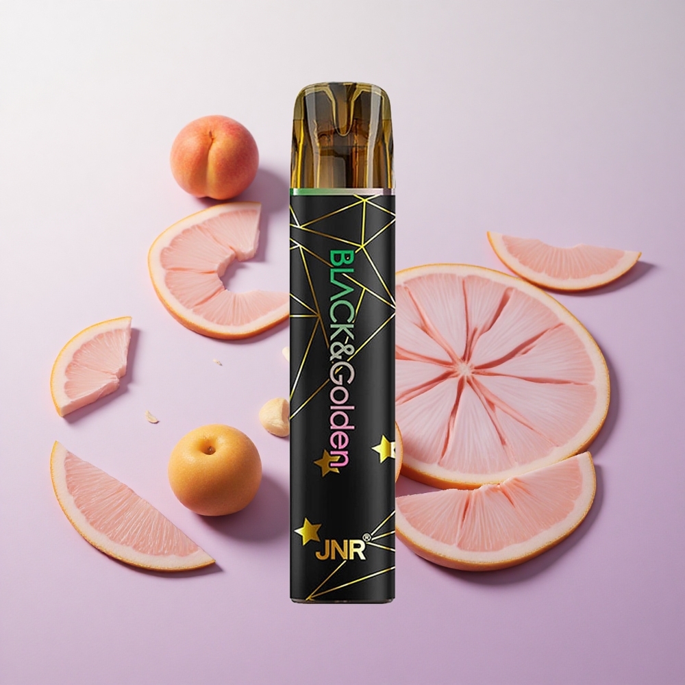 Melocotón Frutal JNR Black&Golden 800 Puffs Sin Carga Chile wholesale