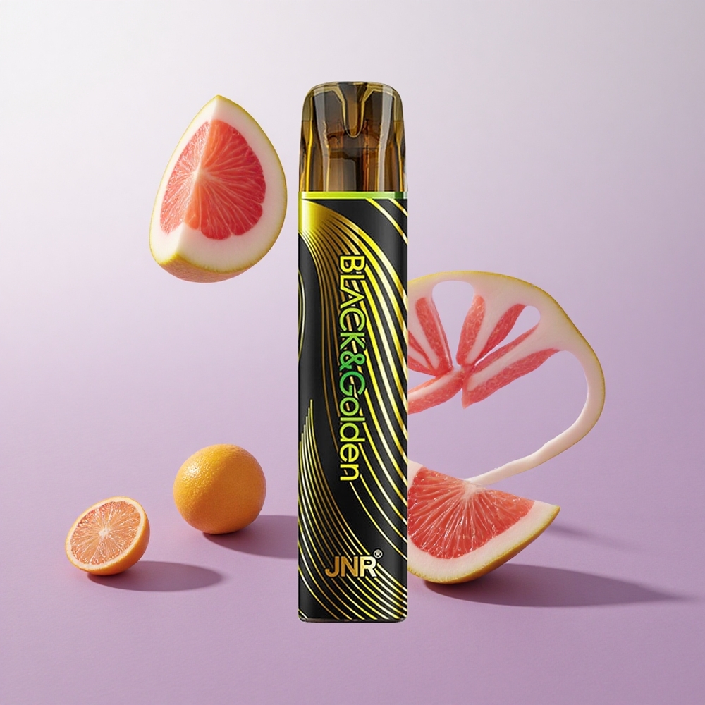 Negro&Dorado JNR Black&Golden 800 Puffs Desechable Capacidad de la Batería 550mAh Chile wholesale