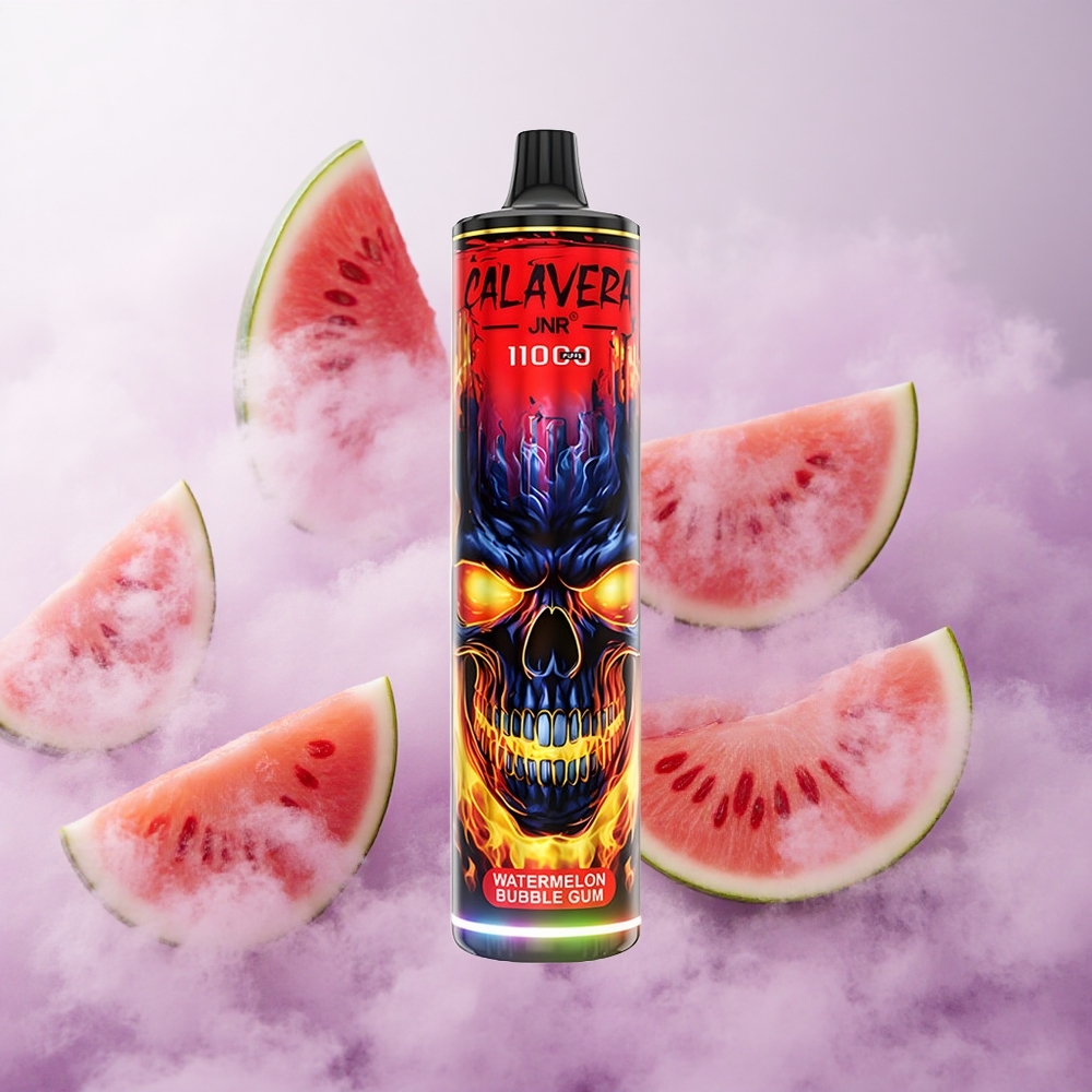 Chicle Sandía JNR Calavera 11000 Puffs Tipo-C Chile wholesale