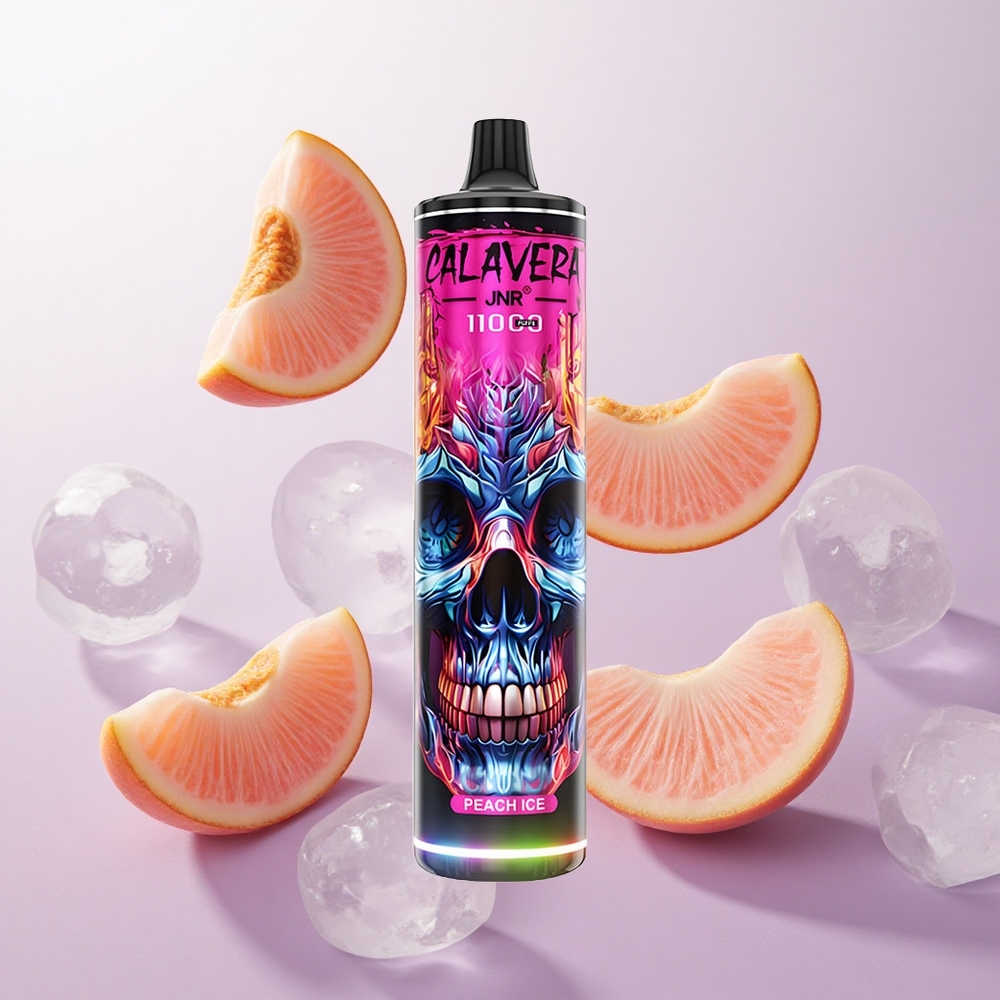 Melocotón Helado JNR Calavera 11000 Puffs 21ml Capacidad Chile wholesale