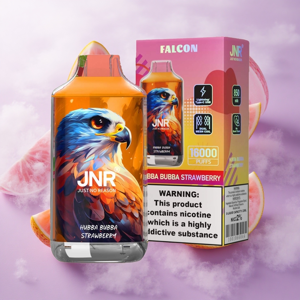 Fresa Hubba Bubba JNR Falcon 16000 Puffs Batería 850 mAh Chile wholesale