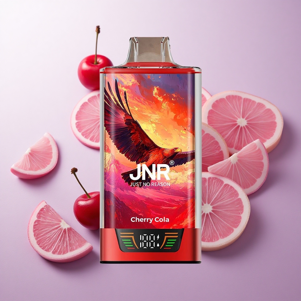 Cereza Cola JNR Falcon Pro 28000 Puffs Desechable Pantalla Inteligente Chile wholesale