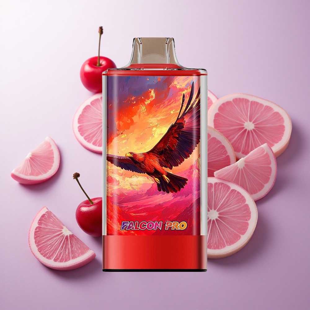 Cereza Cola JNR Falcon Pro 28000 Puffs Desechable Pantalla Inteligente Chile wholesale