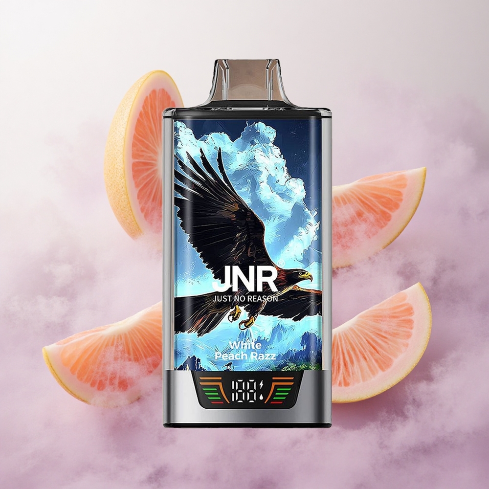 Durazno Blanco Frambuesa JNR Falcon Pro 28000 Puffs USB Tipo-C Chile wholesale