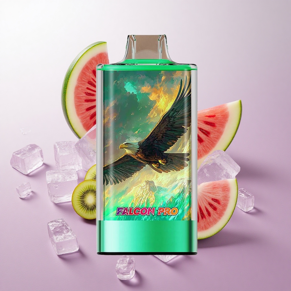 Kiwi Sandía Helado JNR Falcon Pro 28000 Puffs Dual Malla Chile wholesale