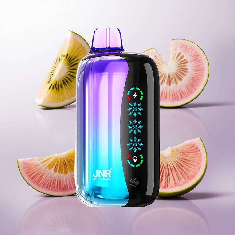 Kiwi Maracuyá Guayaba JNR Flex Ice 21000 Puffs Pantalla Táctil Chile wholesale