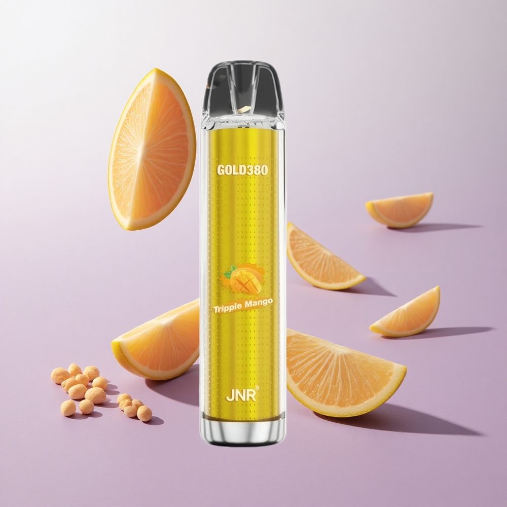 Mango Triple JNR Gold380 6000 Puffs Batería 1500mAh Chile wholesale