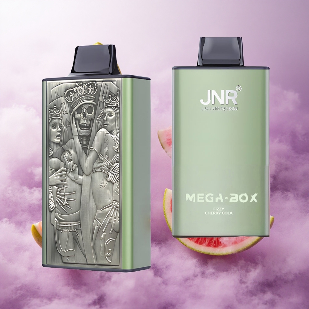 Cereza Cola Fizz JNR Mega Box 25000 Puffs Vape Desechable Carga Rápida Tipo-C Chile wholesale