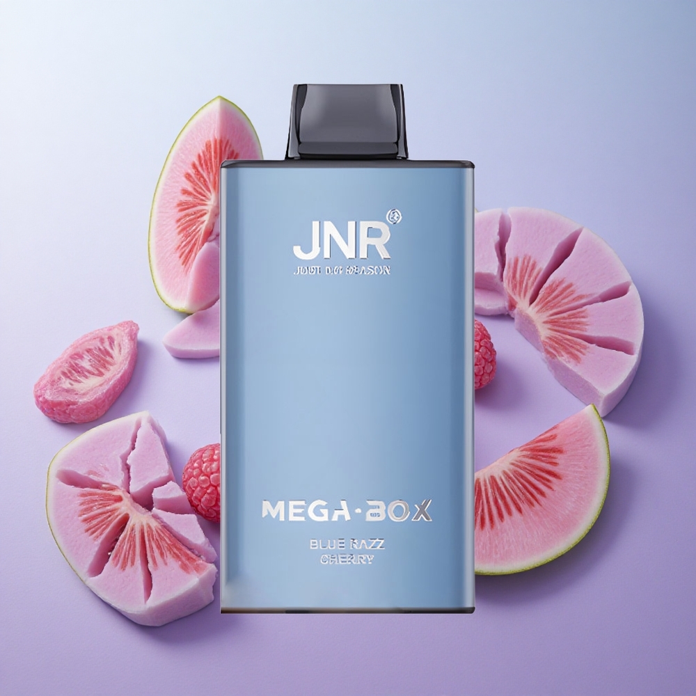 Frambuesa Azul Cereza JNR Mega Box 25000 Puffs Vape Desechable Tipo-C Chile wholesale