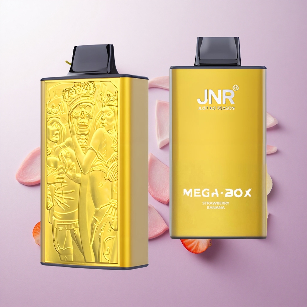 Fresa Plátano JNR Mega Box 25000 Puffs Tipo-C Carga Rápida Chile wholesale