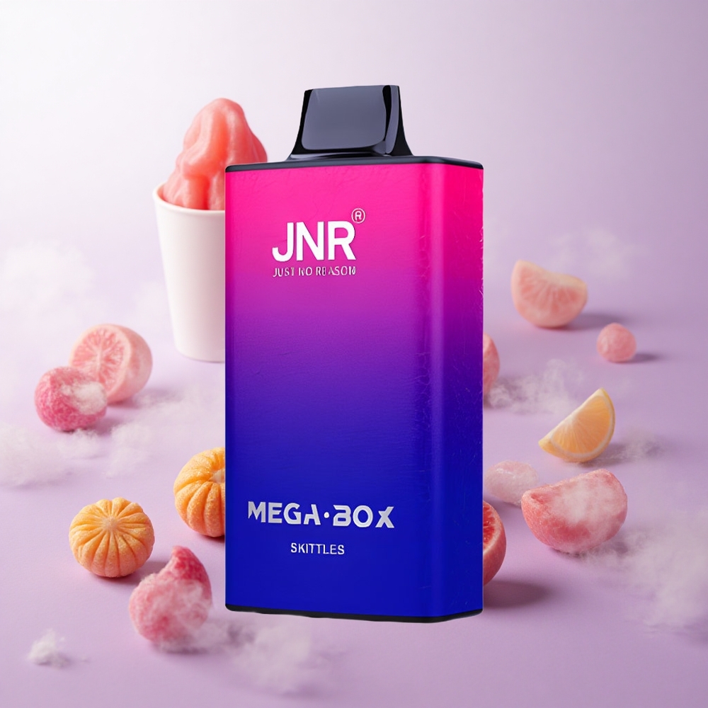 Sabores Arcoíris JNR Mega Box 25000 Puffs Tipo-C Carga Rápida Chile wholesale