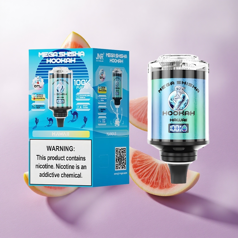 Combinación Hawaii JNR Mega Shisha Hookah 100K Pantalla Inteligente Interactiva Chile wholesale