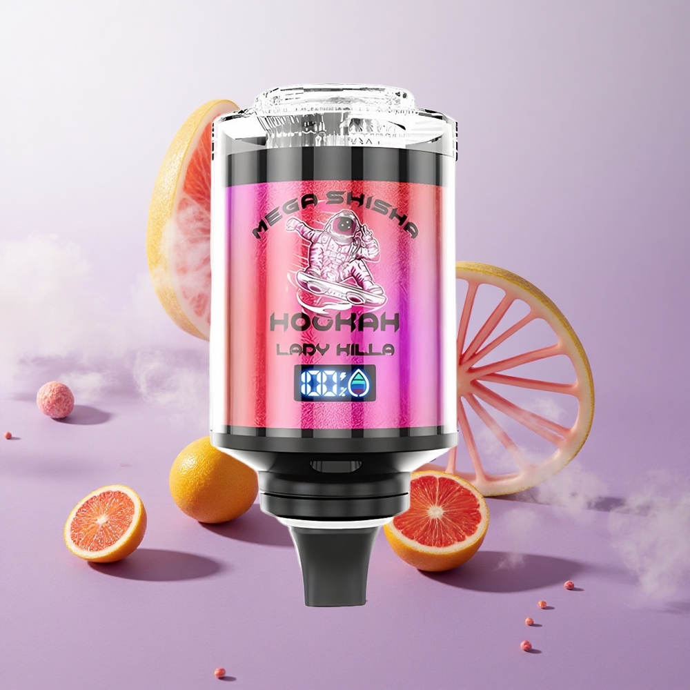 Lady Killa JNR Mega Shisha Hookah 100K Pantalla Inteligente Interactiva Chile wholesale