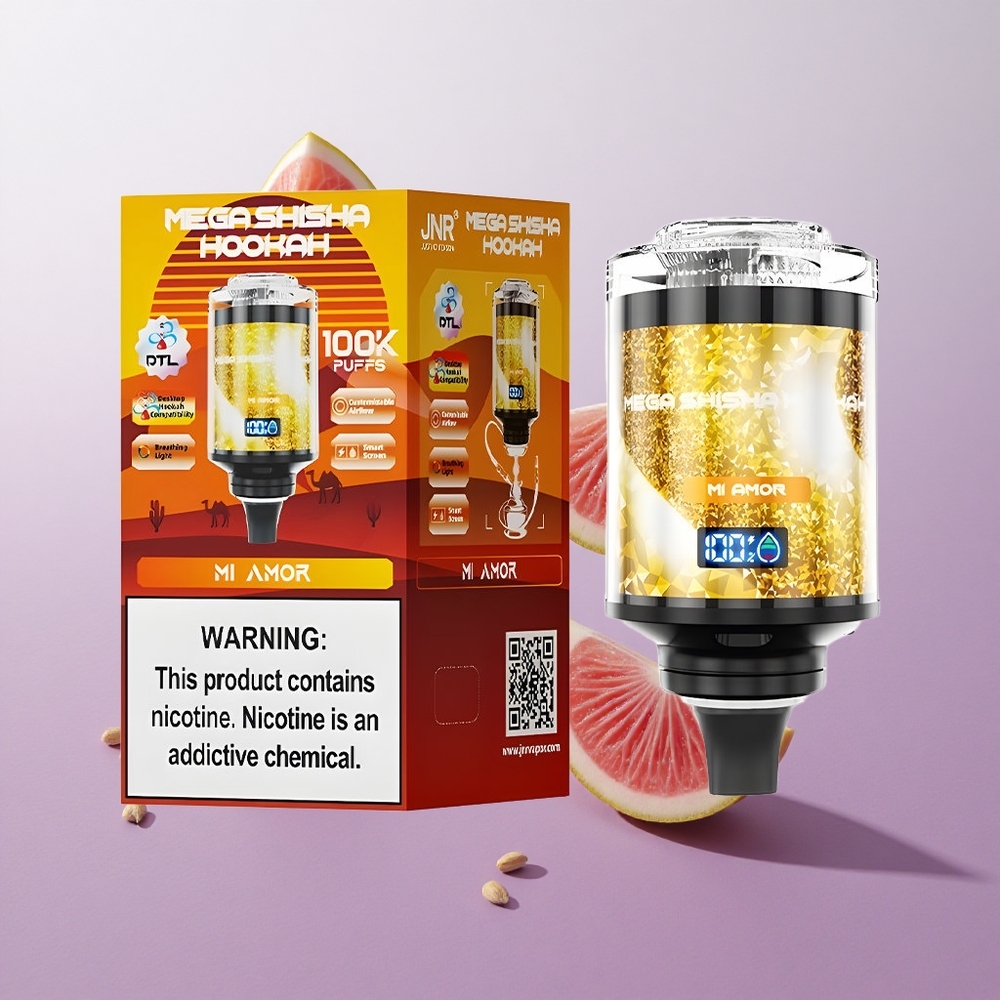 Mi Amor JNR Mega Shisha Hookah 100K Pantalla Inteligente Interactiva Chile wholesale