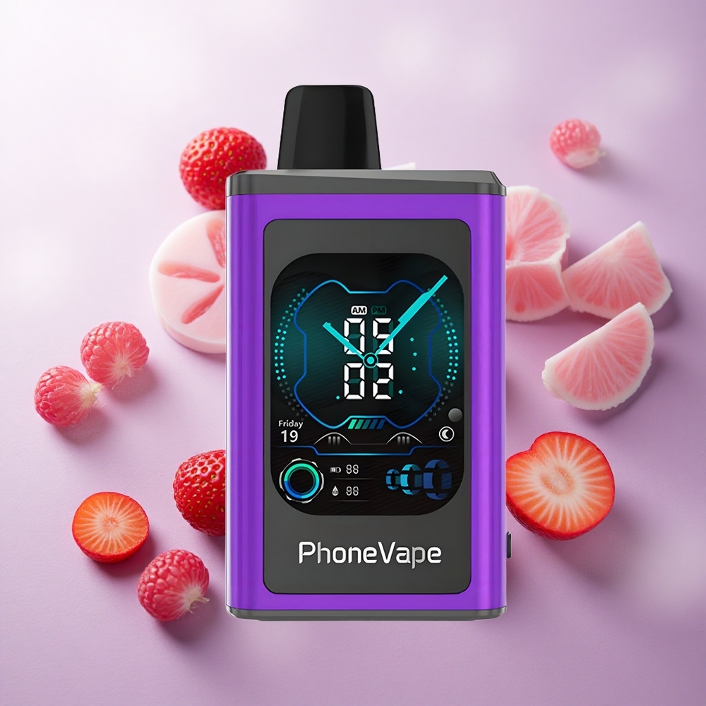 Cereza Fresa Frambuesa JNR PhoneVape 30000 Puffs Batería Recargable Chile wholesale