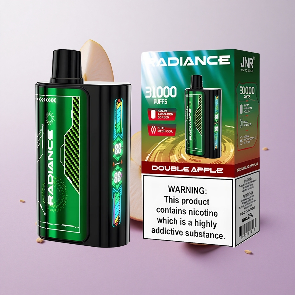 Doble Manzana JNR Radiance 31000 Puffs Pantalla Inteligente Chile wholesale