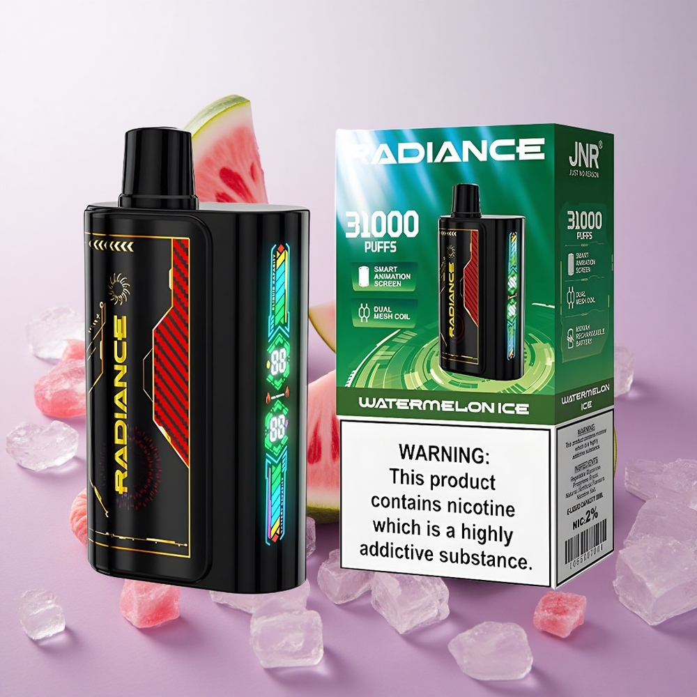 Sandía Helada JNR Radiance 31000 Puffs Batería Recargable Chile wholesale