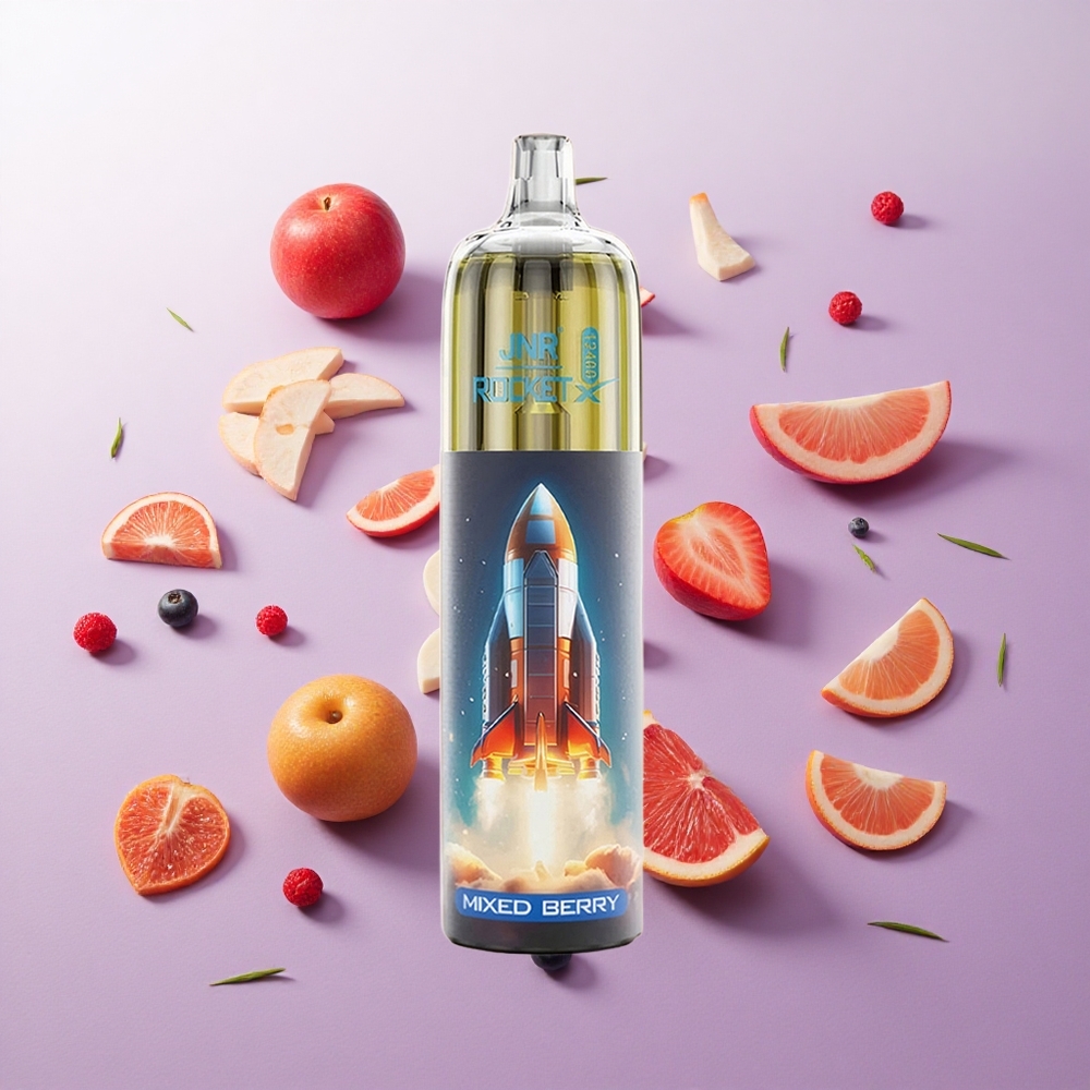 Combinación de Frutas Mixtas JNR Rocket-X 12400 Puffs Capacidad de Batería 850mAh Chile wholesale