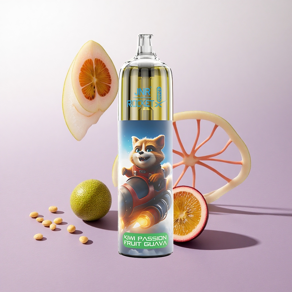 Kiwi Maracuyá Guayaba JNR Rocket-X 12400 Puffs Vape Desechable con Batería de 850mAh Chile wholesale