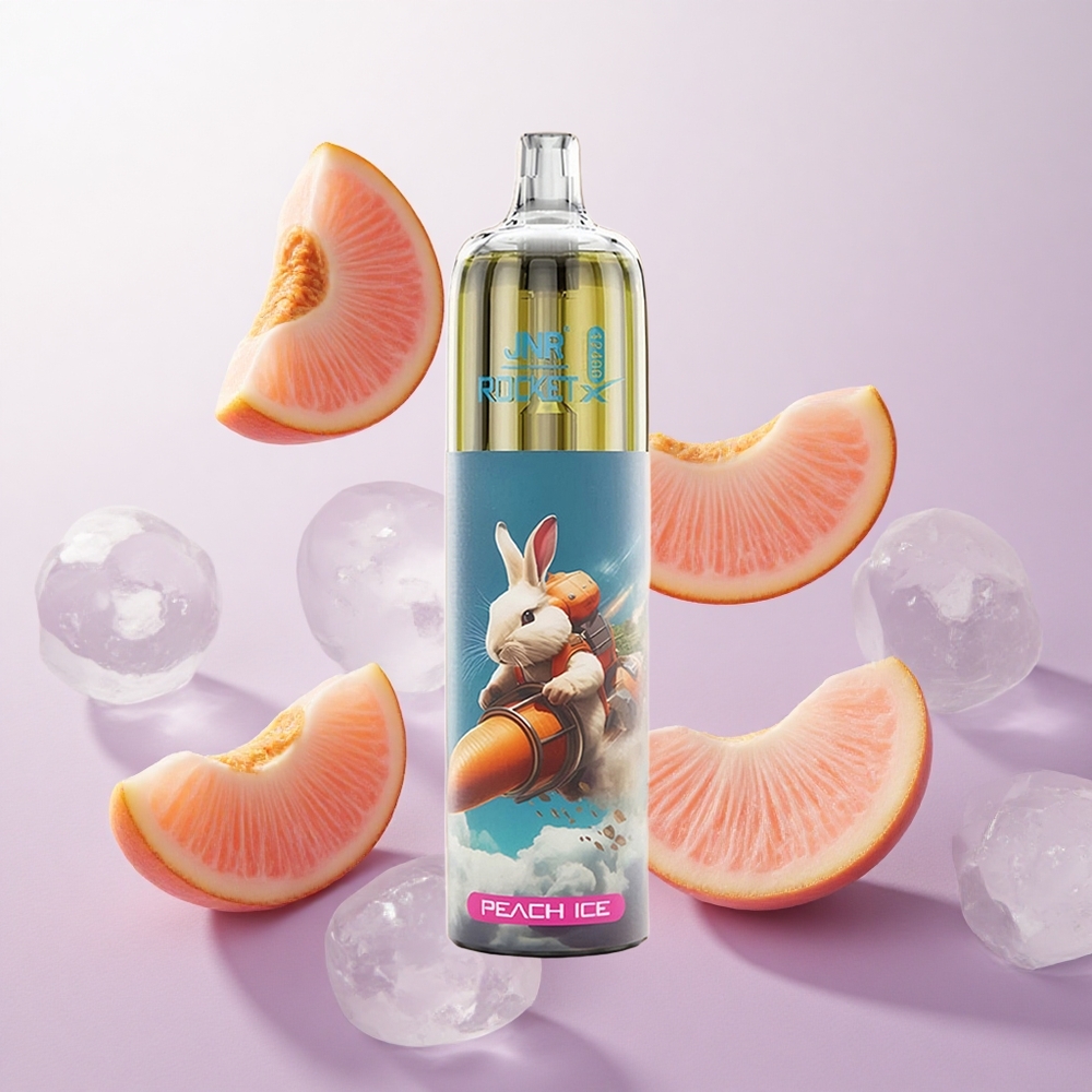 Melocotón Helado JNR Rocket-X 12400 Puffs con Batería de 850mAh Chile wholesale