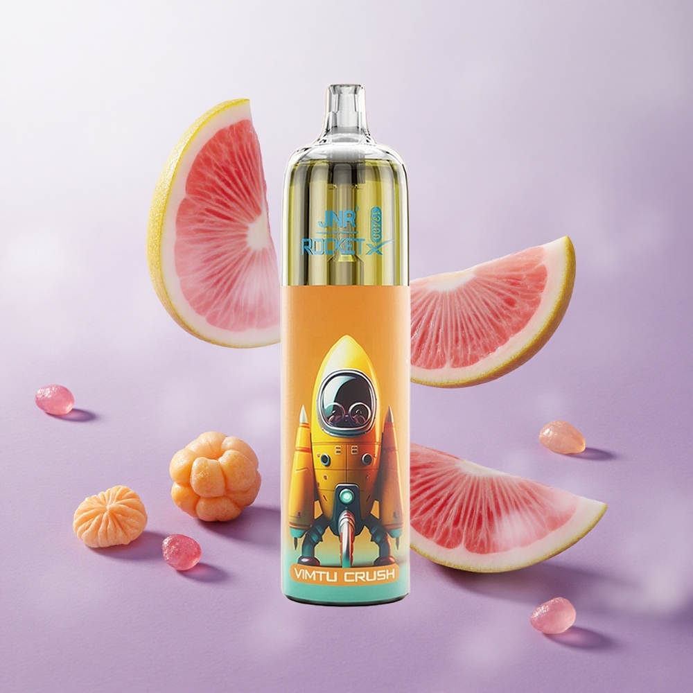 Menta Crush JNR Rocket-X 12400 Puffs Vape Desechable con Flujo de Aire Ajustable Chile wholesale
