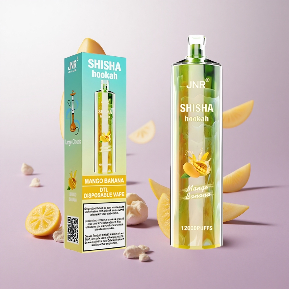 Mango Banana JNR Shisha Hookah 12000 Puffs 24ml Chile wholesale