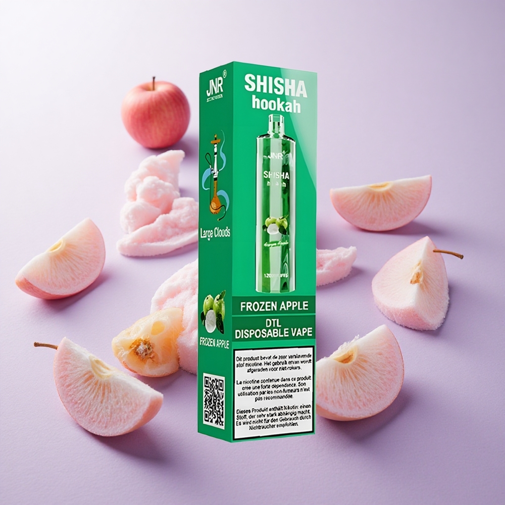 Manzana Congelada JNR Shisha Hookah 12000 Puffs Tipo-C Chile wholesale