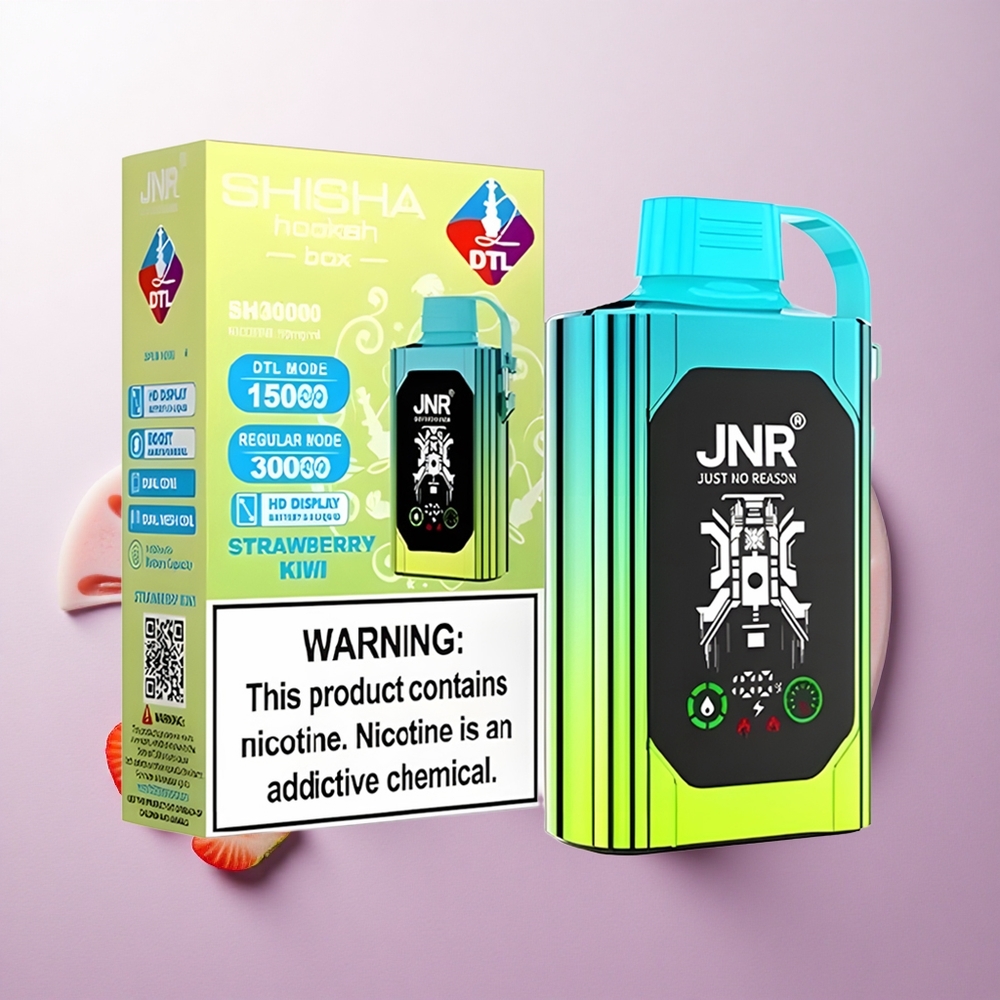 Fresa Kiwi JNR Shisha Hookah Box 20500 Puffs Pantalla HD Chile wholesale
