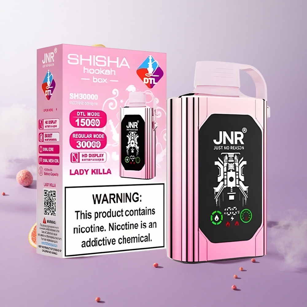Lady Killa JNR Shisha Hookah Box 20500 Puffs Pantalla HD Chile wholesale