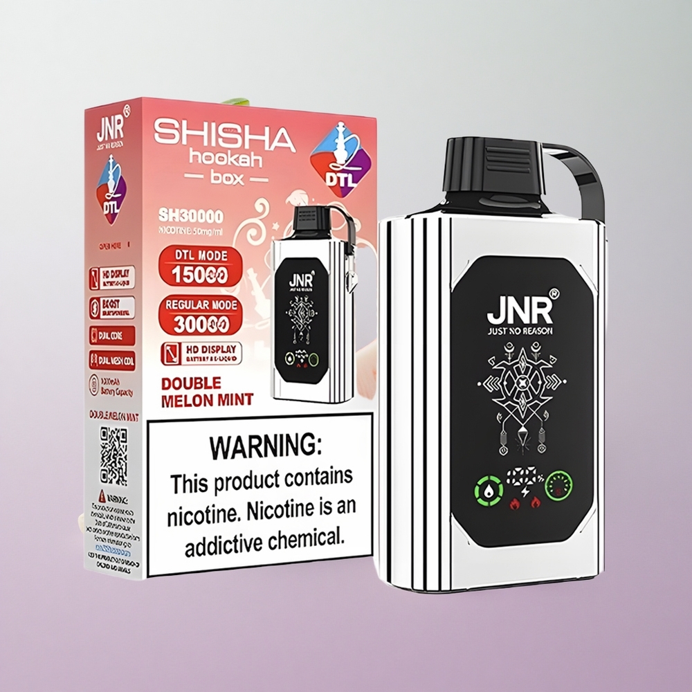 Melón Menta Doble JNR Shisha Hookah Box 20500 Puffs Pantalla HD Chile wholesale