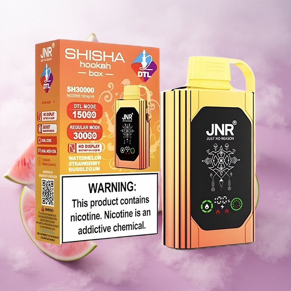 Sandía Fresa Chicle JNR Shisha Hookah Box 20500 Puffs Pantalla HD Chile wholesale