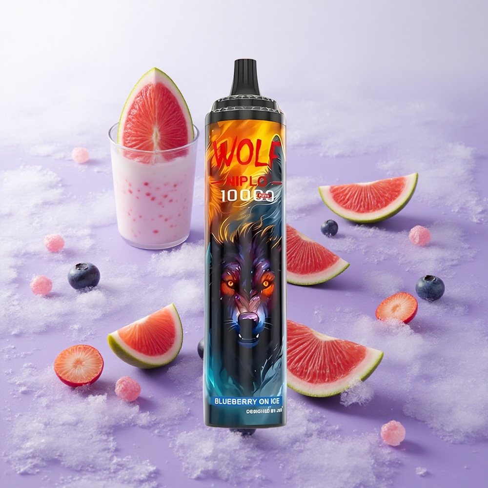 Arándano Azul Helado JNR Wolf Niplo 10000 Puffs Tipo-C Chile wholesale